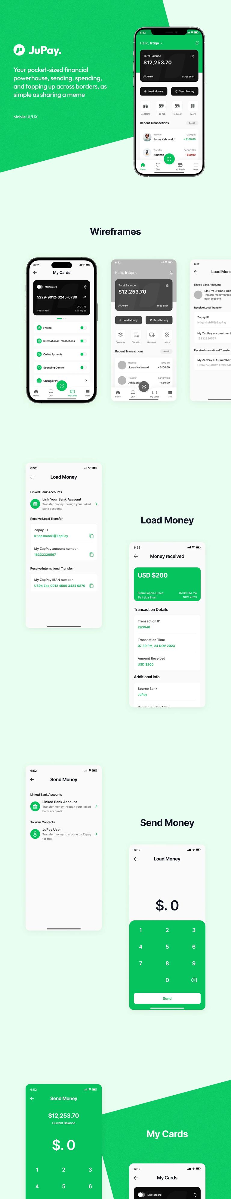 JuPay full-page design